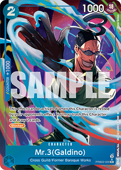 Mr.3(Galdino) (PRB02-009) (V.2)