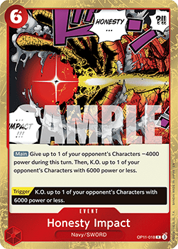 Honesty Impact (OP11-018) (V.1)