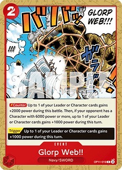 Glorp Web!! (OP11-019)