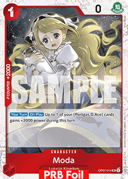 Moda (OP07-014) (V.2)