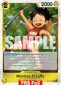Monkey.D.Luffy (ST13-014) (V.2)