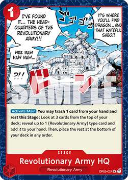 Revolutionary Army HQ (OP05-021) (V.1)
