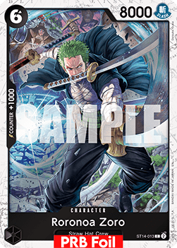Roronoa Zoro (ST14-013) (V.2)