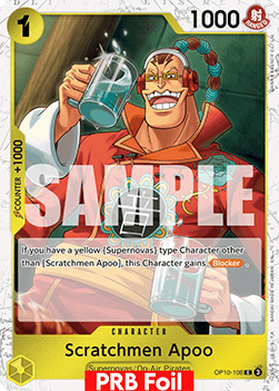Scratchmen Apoo (OP10-108) (V.2)