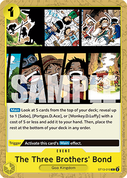 The Three Brothers' Bond (ST13-019) (V.1)