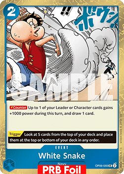 White Snake (OP06-059) (V.2)