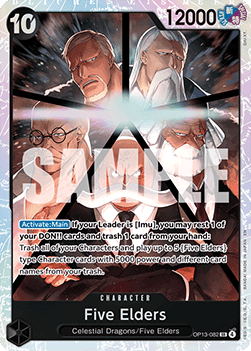 Five Elders (OP13-082) (V.1)