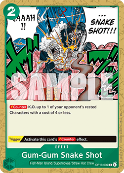 Gum-Gum Snake Shot (OP13-039)
