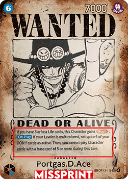 Portgas.D.Ace (OP13-119) (V.4)