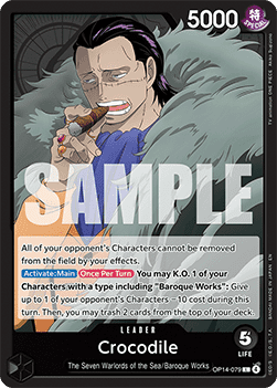 Crocodile (OP14-079) (V.1)