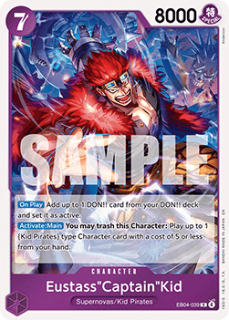 Eustass"Captain"Kid (EB04-039) (V.1)