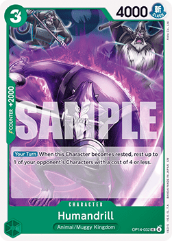 Humandrill (OP14-032)