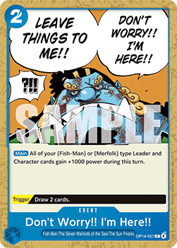 Don't Worry!! I'm Here!! (OP14-057)