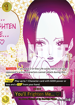 You'll Frighten Me...  (OP14-118) (V.2)