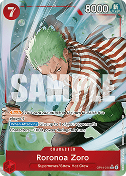 Roronoa Zoro (OP14-015) (V.2)