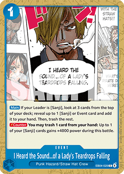 I Heard the Sound...of a Lady's Teardrops Falling (EB04-029)