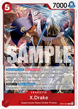 X.Drake (OP14-016)