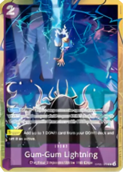 Gum-Gum Lightning (OP09-077) (V.1)