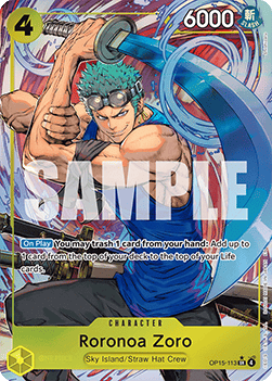 Roronoa Zoro (OP15-113) (V.2)
