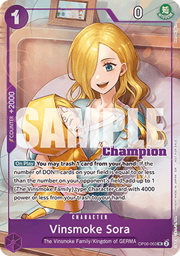 Vinsmoke Sora (OP06-063) (V.3)