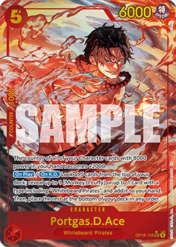 Portgas.D.Ace (OP16-118) (V.2)