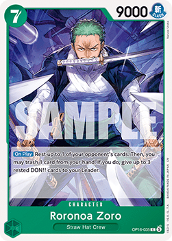 Roronoa Zoro (OP16-035)