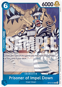 Prisoner of Impel Down (OP16-042)