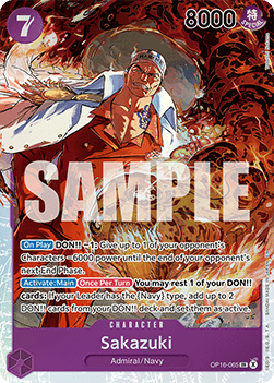 Sakazuki (OP16-065) (V.1)